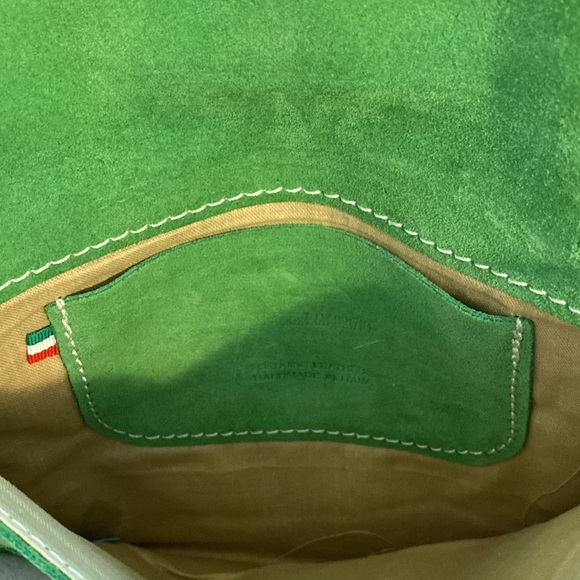 Creazioni maurizio Green crossbody bag - Picture 4 of 6